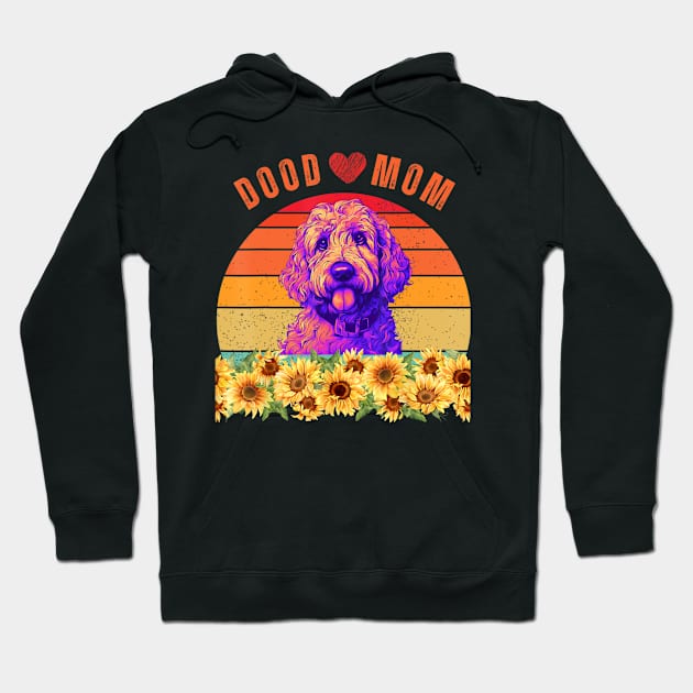 Dood Mom sunflower vintage Hoodie by Mitsue Kersting